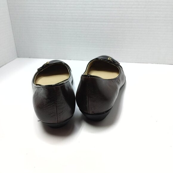 Naturalizer N5 Comfort shoes Brown & Black Women Slip On Shoes Low Heels Flats - Picture 7 of 14
